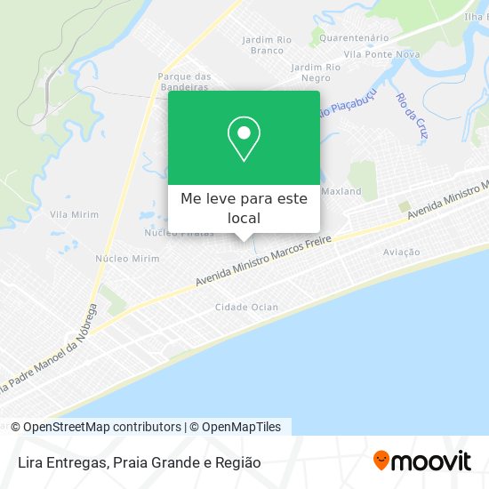 Lira Entregas mapa