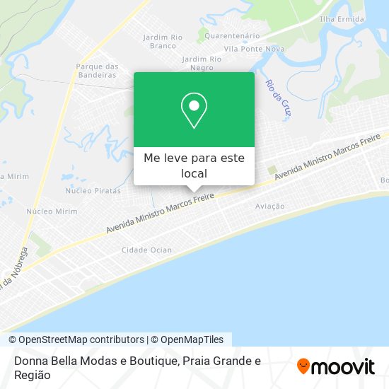 Donna Bella Modas e Boutique mapa