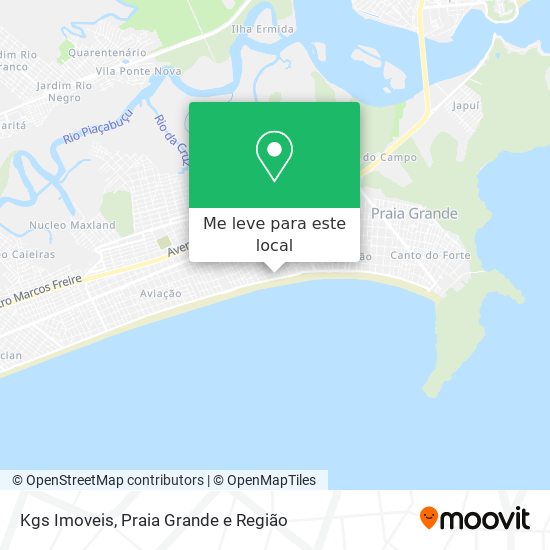 Kgs Imoveis mapa