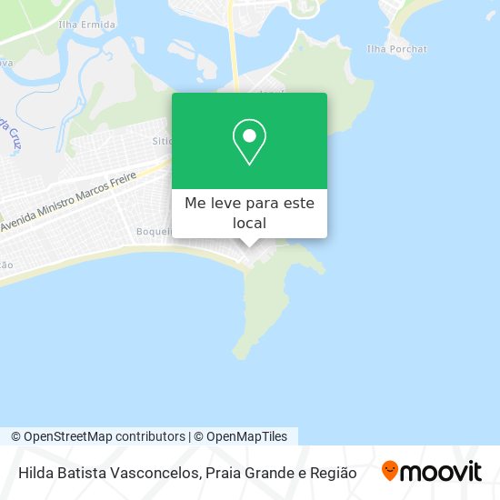Hilda Batista Vasconcelos mapa