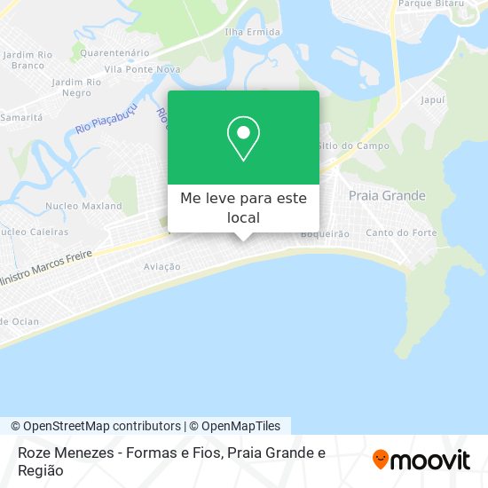 Roze Menezes - Formas e Fios mapa