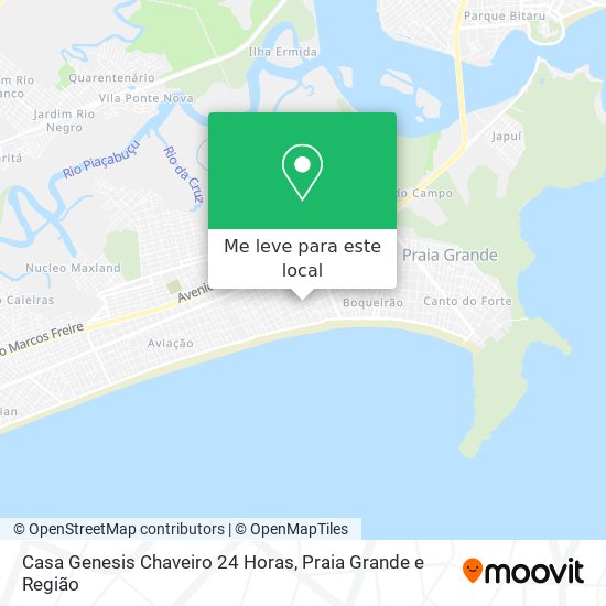 Casa Genesis Chaveiro 24 Horas mapa