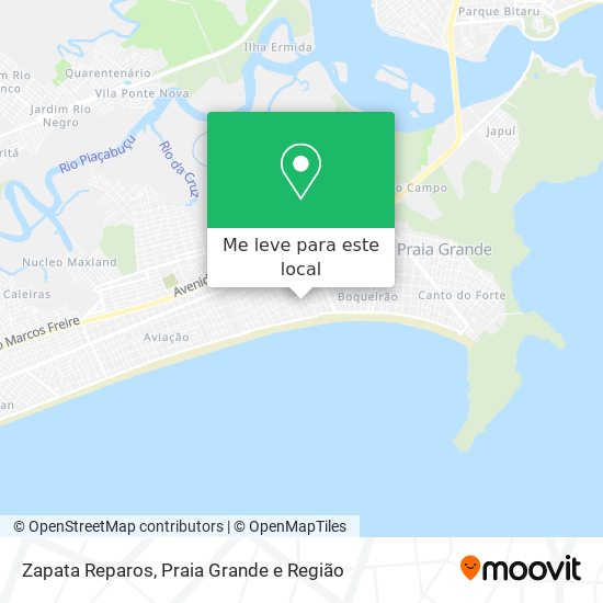 Zapata Reparos mapa