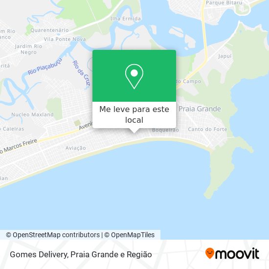 Gomes Delivery mapa