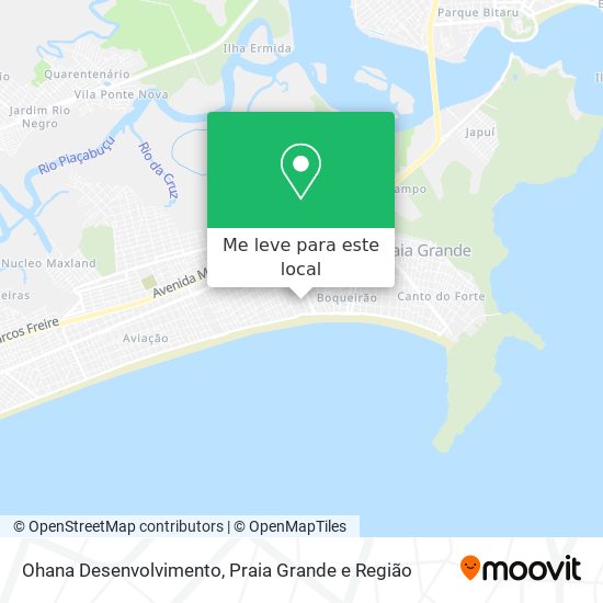 Ohana Desenvolvimento mapa