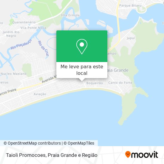 Taioli Promocoes mapa