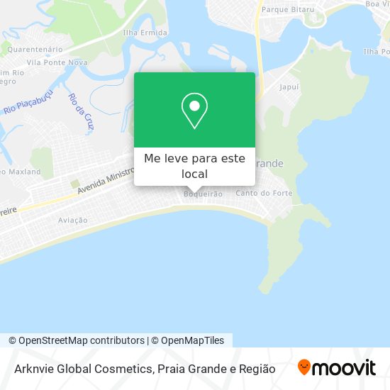 Arknvie Global Cosmetics mapa