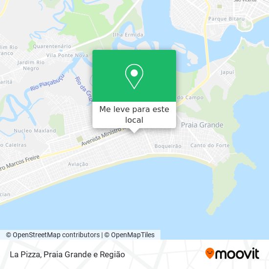 La Pizza mapa