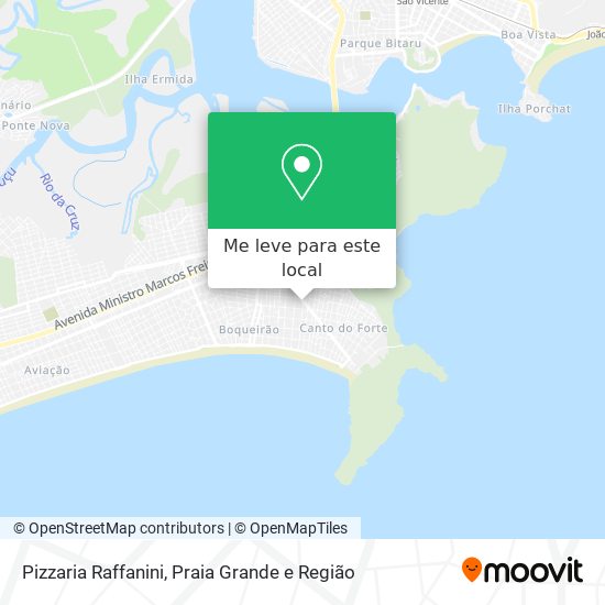Pizzaria Raffanini mapa