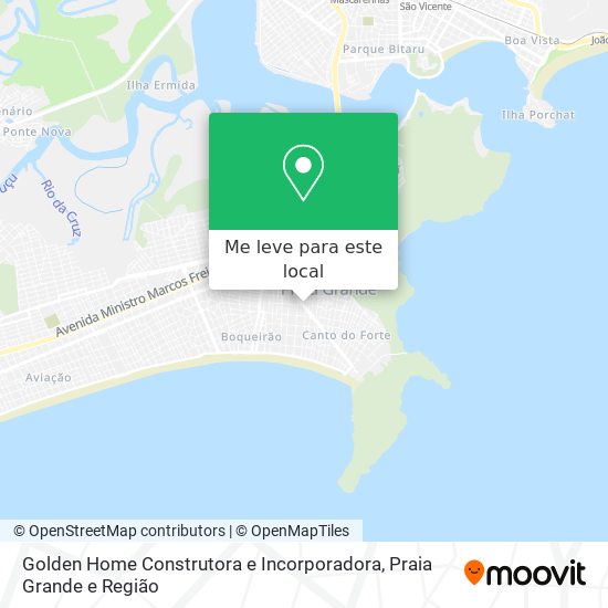 Golden Home Construtora e Incorporadora mapa