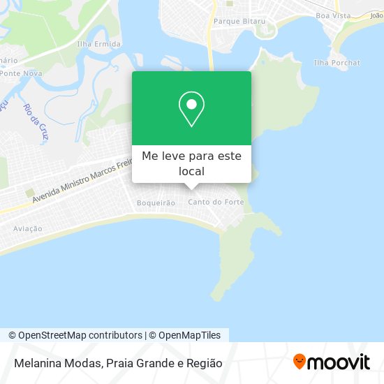 Melanina Modas mapa