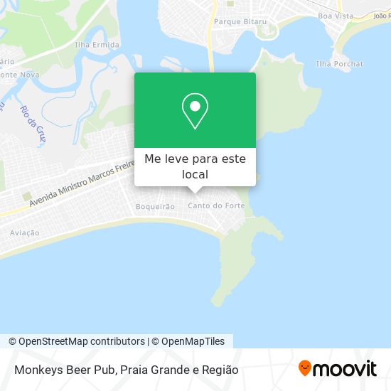 Monkeys Beer Pub mapa