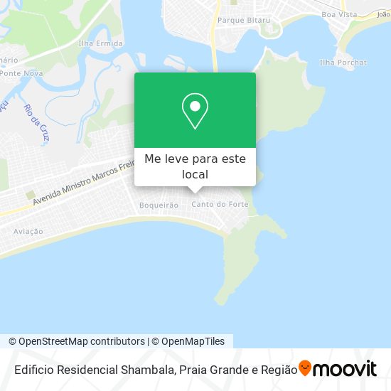 Edificio Residencial Shambala mapa