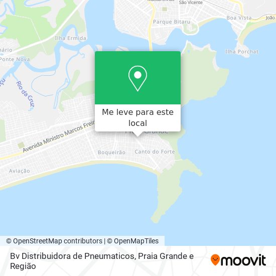 Bv Distribuidora de Pneumaticos mapa