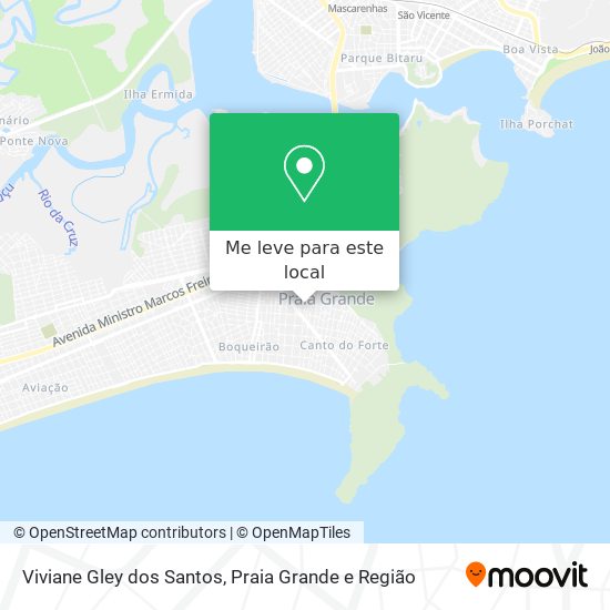 Viviane Gley dos Santos mapa