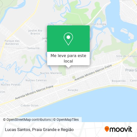 Lucas Santos mapa