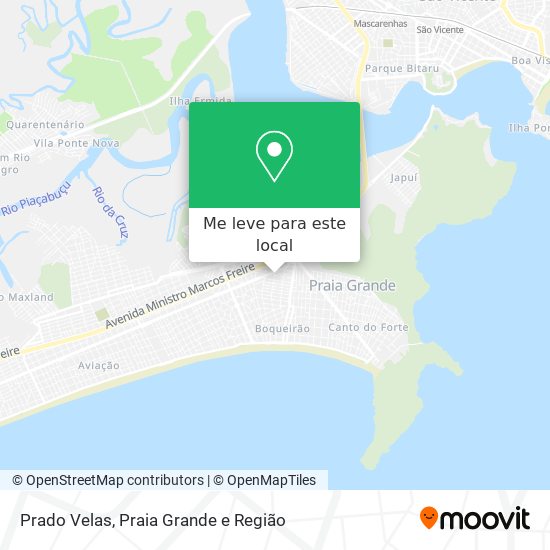 Prado Velas mapa