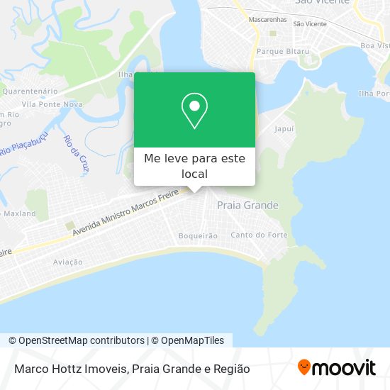 Marco Hottz Imoveis mapa