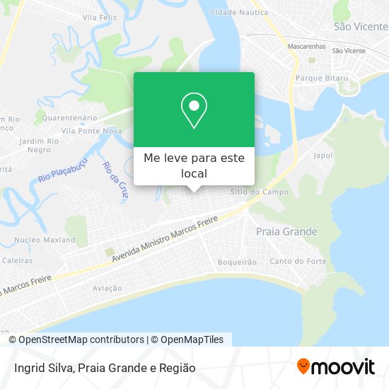 Ingrid Silva mapa