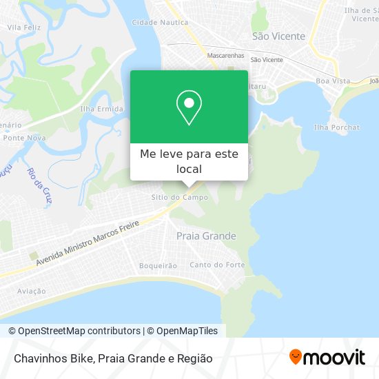 Chavinhos Bike mapa