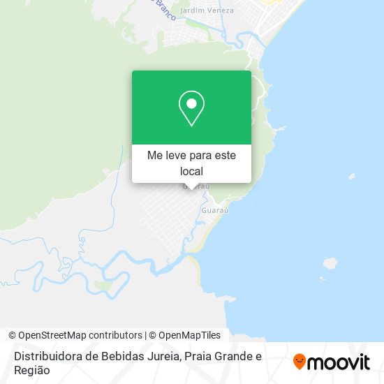 Distribuidora de Bebidas Jureia mapa