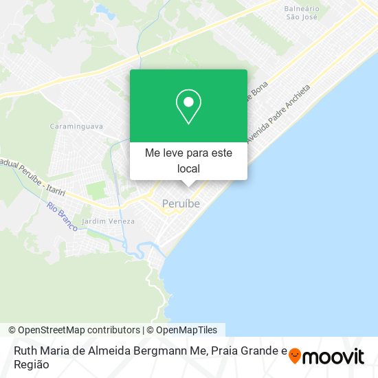 Ruth Maria de Almeida Bergmann Me mapa