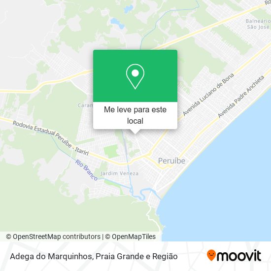 Adega do Marquinhos mapa