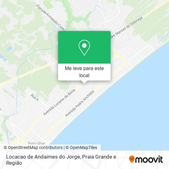 Locacao de Andaimes do Jorge mapa