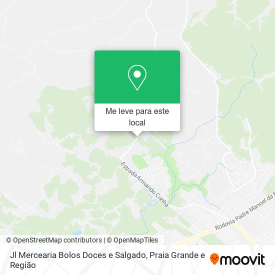 Jl Mercearia Bolos Doces e Salgado mapa