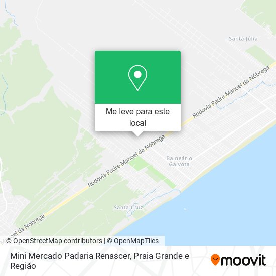 Mini Mercado Padaria Renascer mapa