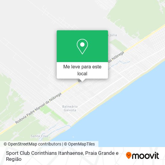 Sport Club Corinthians Itanhaense mapa