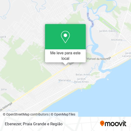 Ebenezer mapa