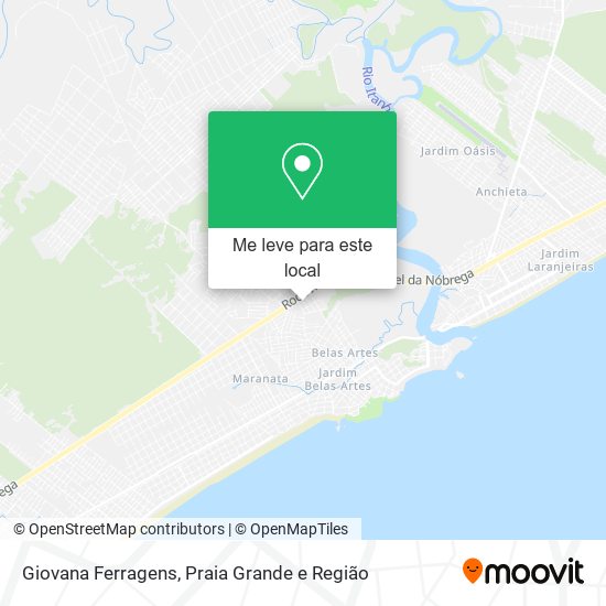 Giovana Ferragens mapa