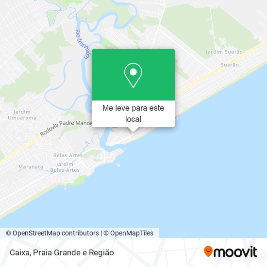 Caixa mapa