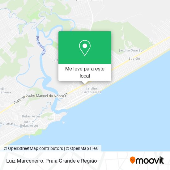 Luiz Marceneiro mapa