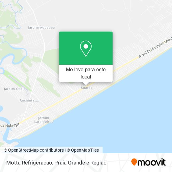Motta Refrigeracao mapa