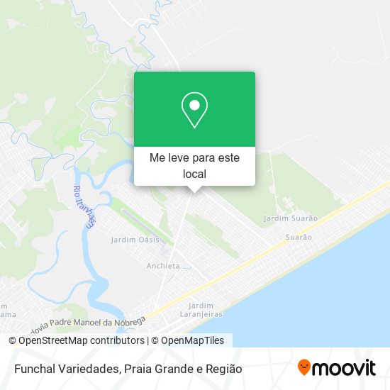 Funchal Variedades mapa