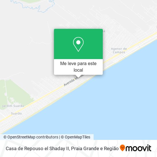 Casa de Repouso el Shaday II mapa