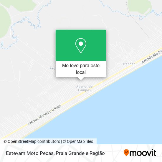 Estevam Moto Pecas mapa