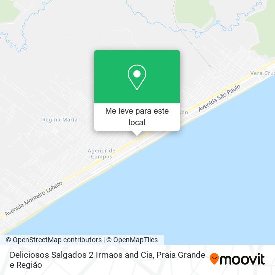 Deliciosos Salgados 2 Irmaos and Cia mapa