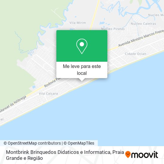 Montbrink Brinquedos Didaticos e Informatica mapa