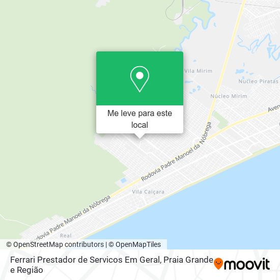 Ferrari Prestador de Servicos Em Geral mapa