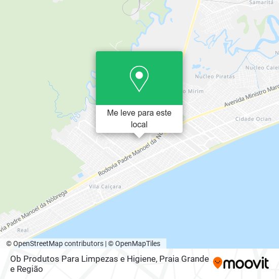 Ob Produtos Para Limpezas e Higiene mapa