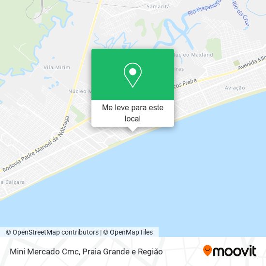 Mini Mercado Cmc mapa