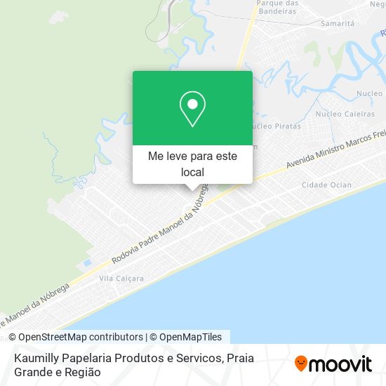 Kaumilly Papelaria Produtos e Servicos mapa