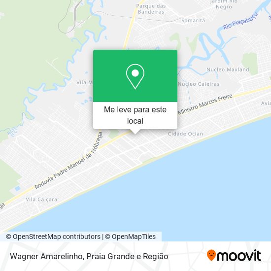 Wagner Amarelinho mapa