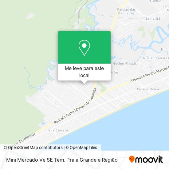 Mini Mercado Ve SE Tem mapa