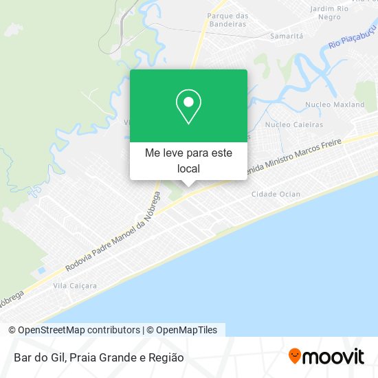Bar do Gil mapa