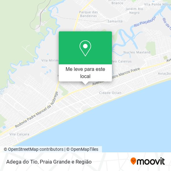 Adega do Tio mapa