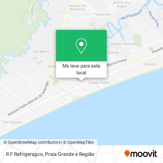 R F Refrigeragco mapa